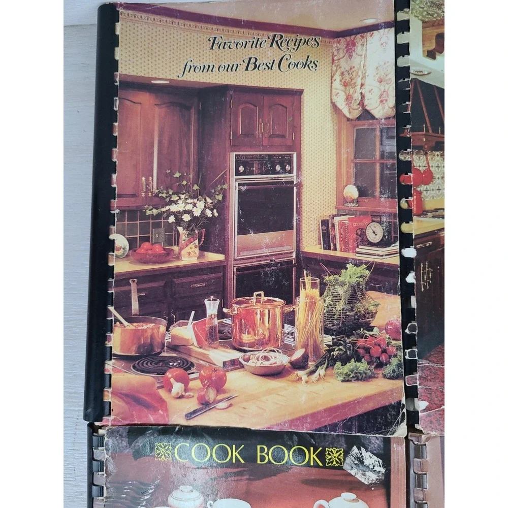 Vintage Favorite Recipes From Our Best Cooks Cookbook Lot of‎ 4 1970s-80s